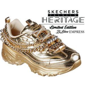Skechers Heritage LE "Empress Gold" Import From Japan NIB RARE/DISCONTINUED!!